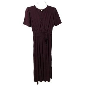 Knox Rose Maxi Dress Size XS NWOT Burgundy Wine Color